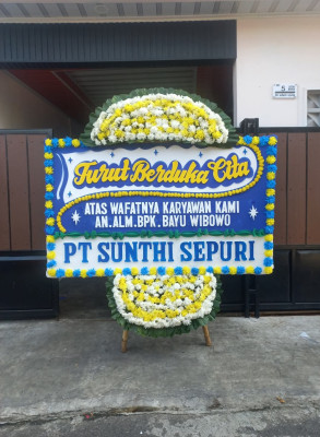 Papan Bunga Duka di Bolaang Mongondowtimur