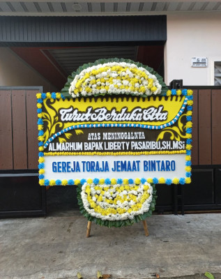 Papan Bunga Duka di Bolaang Mongondowtimur